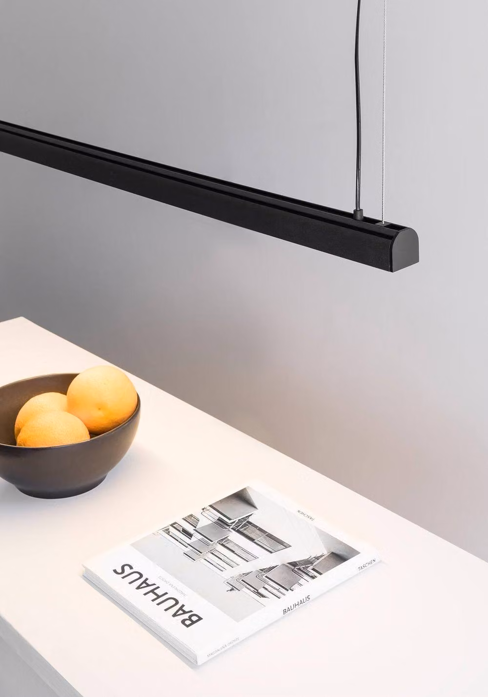 Netlighting Vico Black LED Pendant Lamp with Surface Canopy, 115 cm – 2