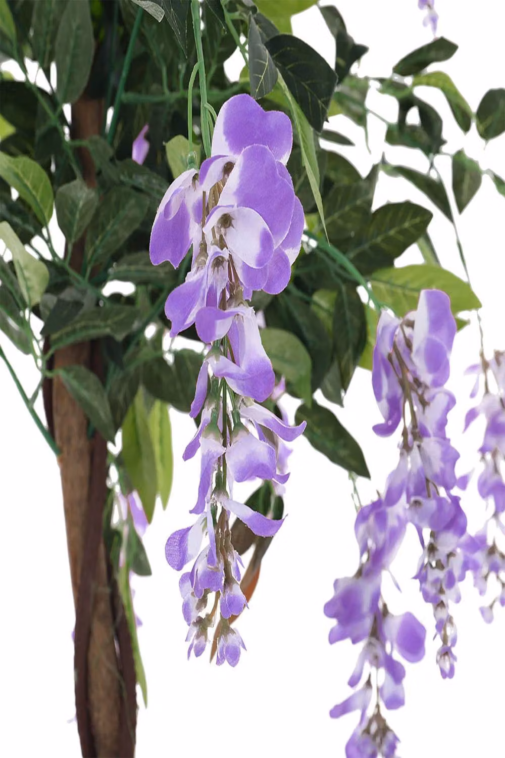 Garden Sanctuary Purple and Green Artificial Floral Potted Plant for Tabletop Decor – 5