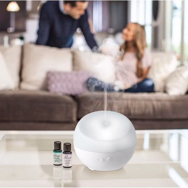 HoMedics Ellia Colour Changing Dream Electric Aroma Diffuser - White