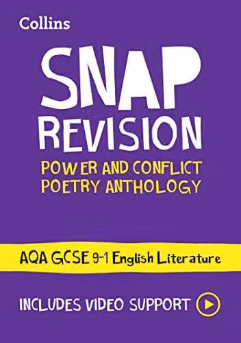 Collins AQA Poetry Anthology Power and Conflict GCSE Revision Guide