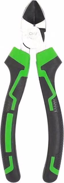 Rikå 160mm High Leverage Diagonal Side Cutter Pliers in Green