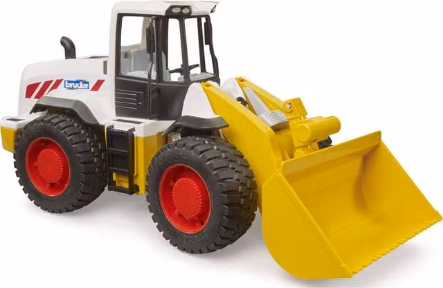 Bruder ROADMAX Wheel Loader Construction Vehicle, Yellow, 1:16 Scale