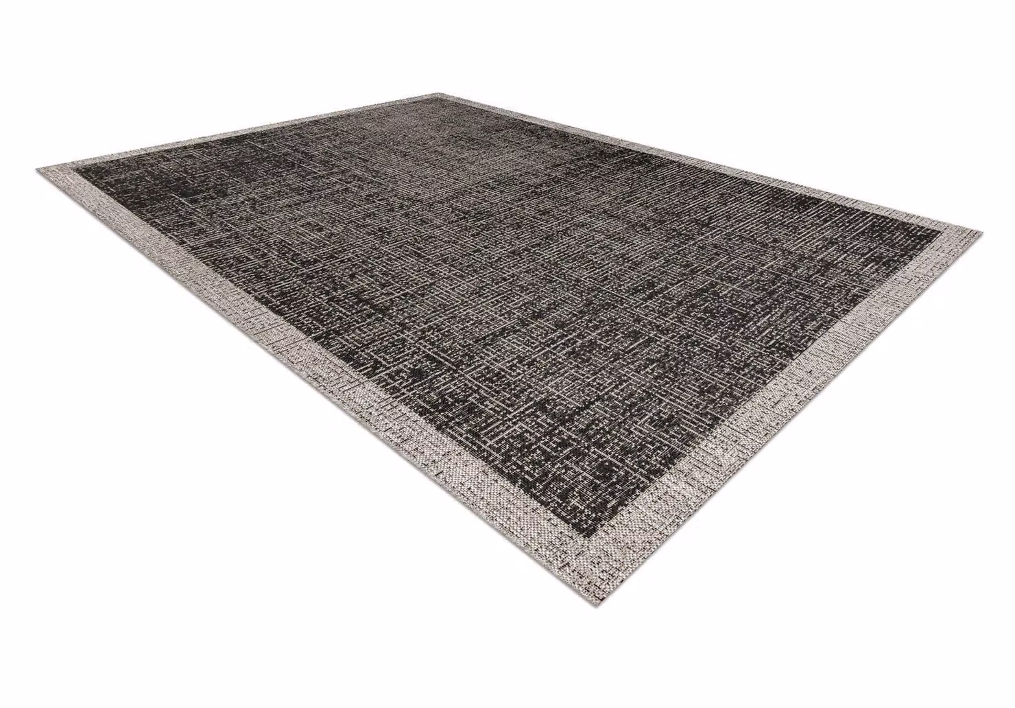 RugsX Floorlux Abstract Modern Grey Rectangular Rug, W: 140 cm, D: 200 cm – 2
