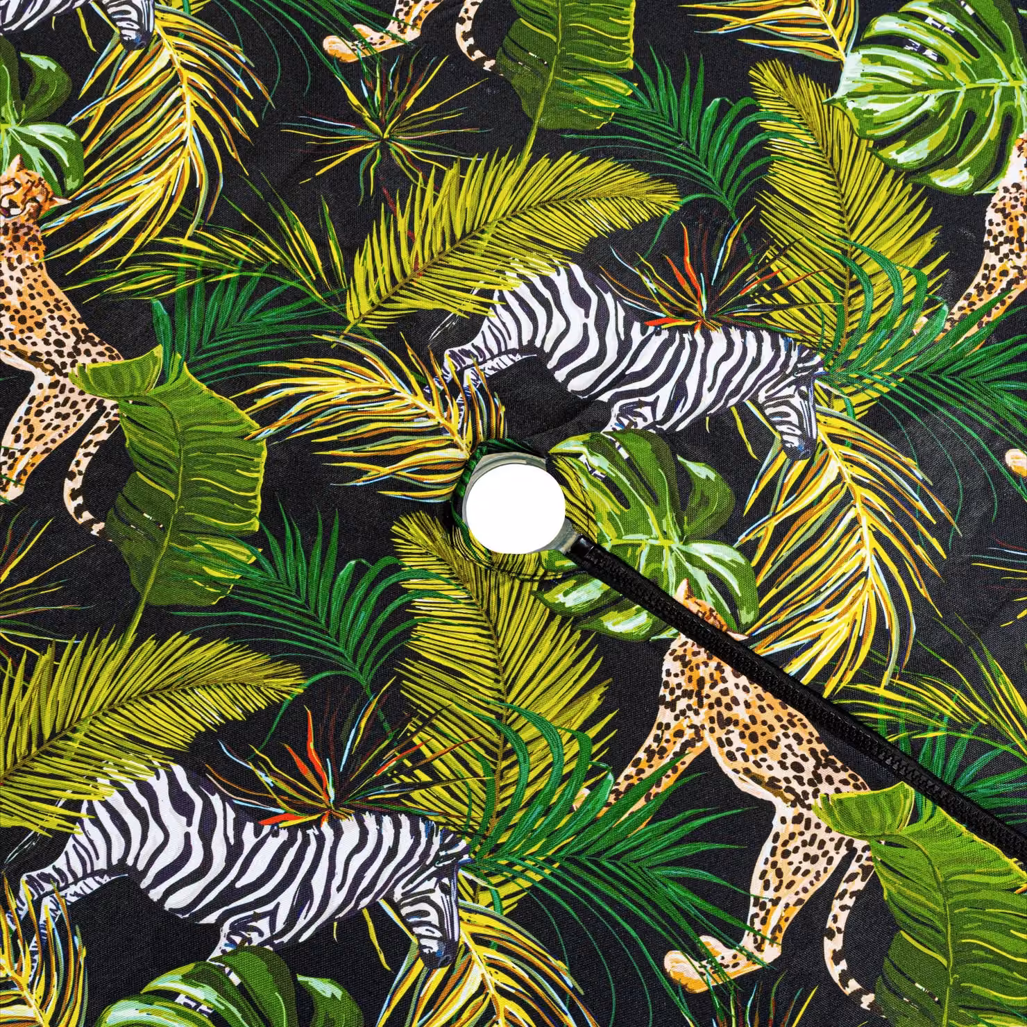 Luxury Living Safari Floral Tablecloth in Green and Multicolour, W: 150 cm, L: 215 cm – 2