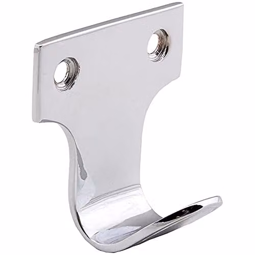 Loops Sash Window Lift Handle in Polished Chrome, 53 x 52 mm with 33 mm Fixing Centres