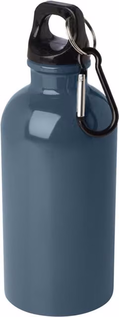 Floso Stainless Steel Single Wall 400ml Water Bottle - Hale Blue