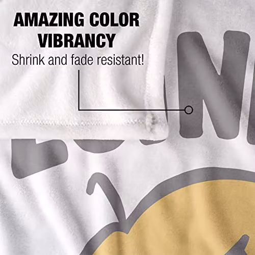 LOGOVISION Multicolour and White Fluffy Fleece Throw Blanket, W/D/H: 152 x 127 cm – 2