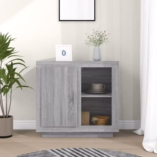 Berkfield Home Modern Grey Sonoma Sideboard – 1