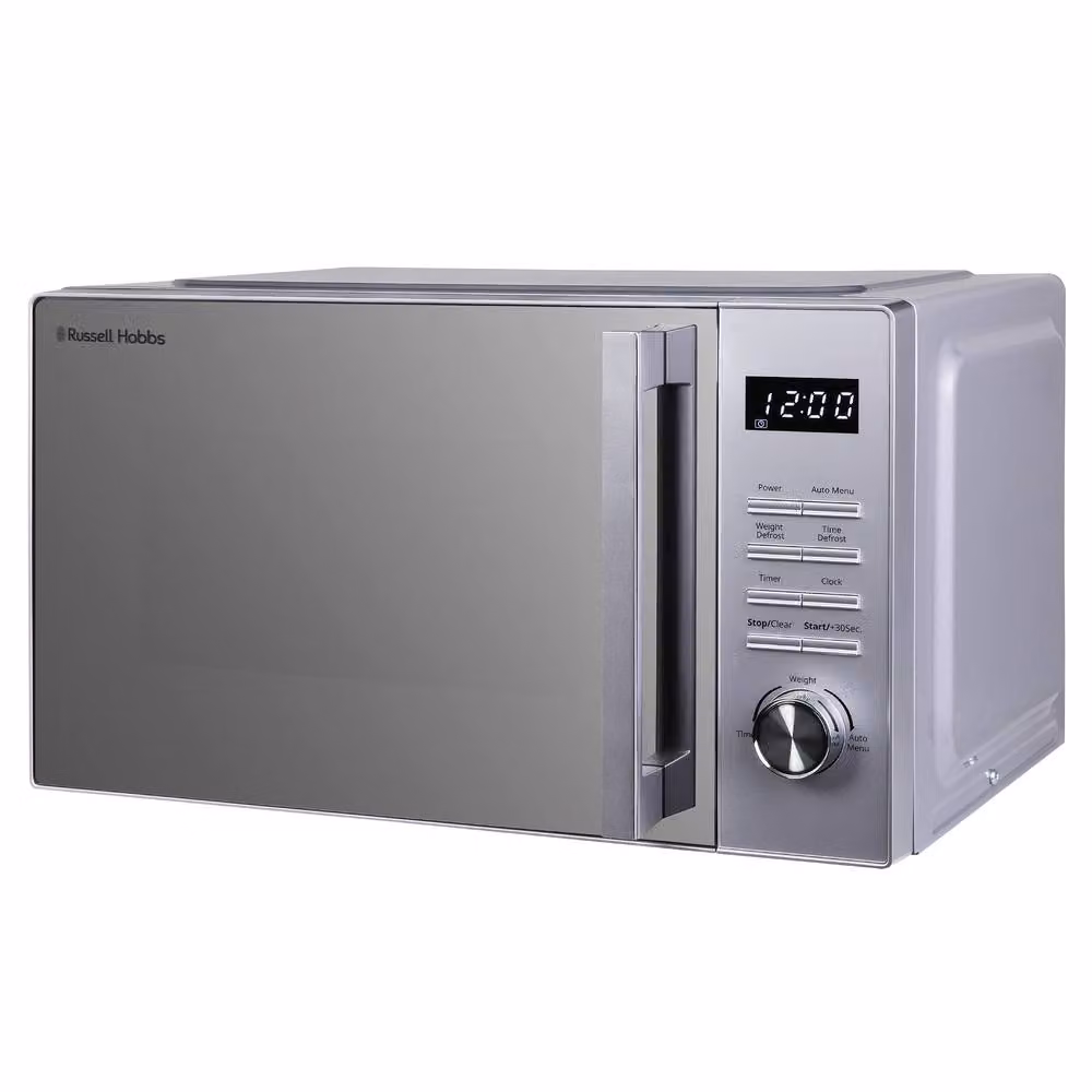 Russell Hobbs RHFM2365 Silver 23L Flatbed Digital Solo Microwave – 7