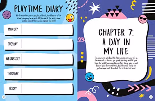 Buster Books The Story of Me: My Memories, My Life Now, My Future All About Me Diary and Journal for Children, Multicolour – 3