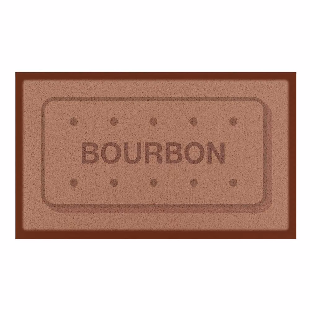 Artsy Mats Bourbon Biscuit Indoor/Outdoor Doormat in Brown, W/D: 90 x 60 cm – 2