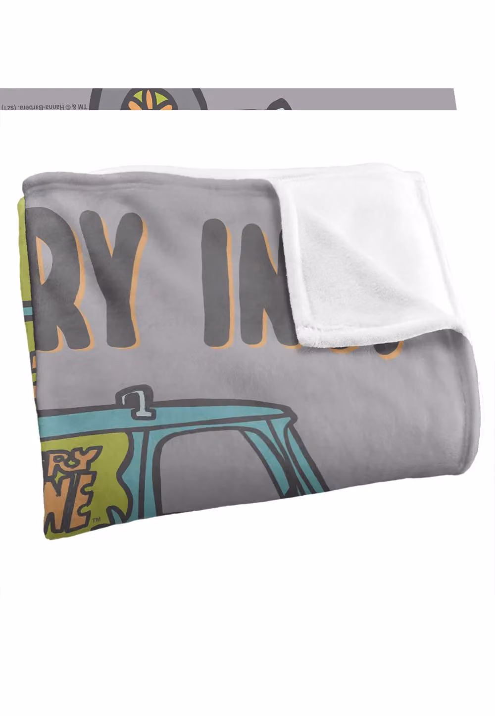 LOGOVISION Scooby Doo Super Soft Microfibre Fleece Throw Blanket, Multicolour, W/D/H: 152 x 127 cm – 4