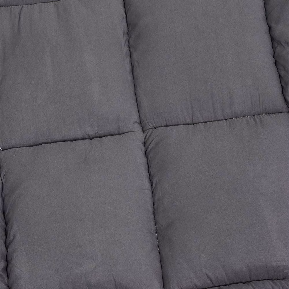 FORGEVIO Super King Foldable Roll Up Floor Mattress in Grey, W/D/H: 180 x 200 x 10 cm – 2