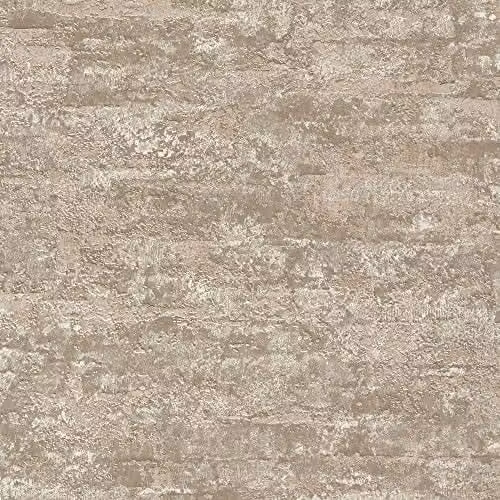 Grandeco Vertical Art Abstract Nature Wallpaper in Grey, Blue and Beige