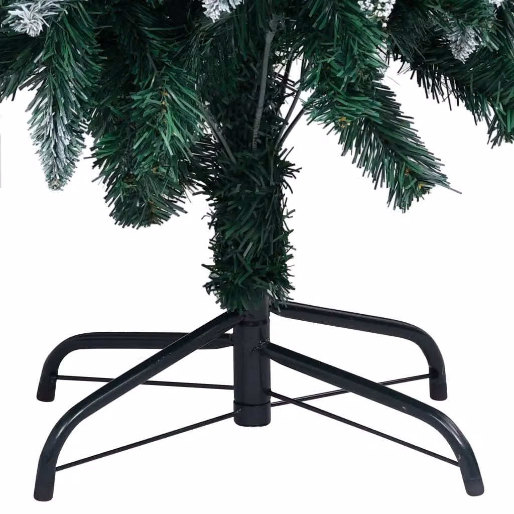 Berkfield Home Artificial Pre-lit Christmas Tree with Ball Set and Pine Cones, Green, Height: 150 cm – 3