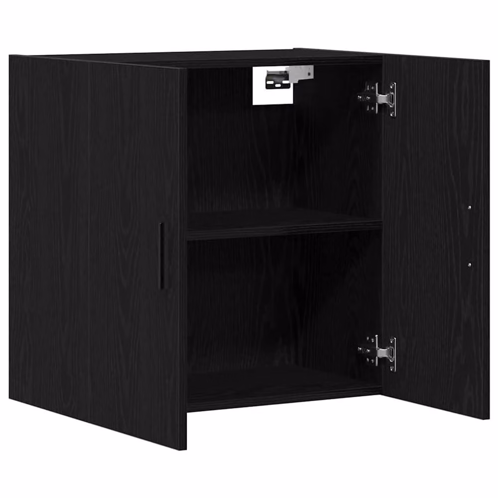 Berkfield Home Black Oak Wall Cabinet W/D/H: 60 x 31 x 60 cm – 3