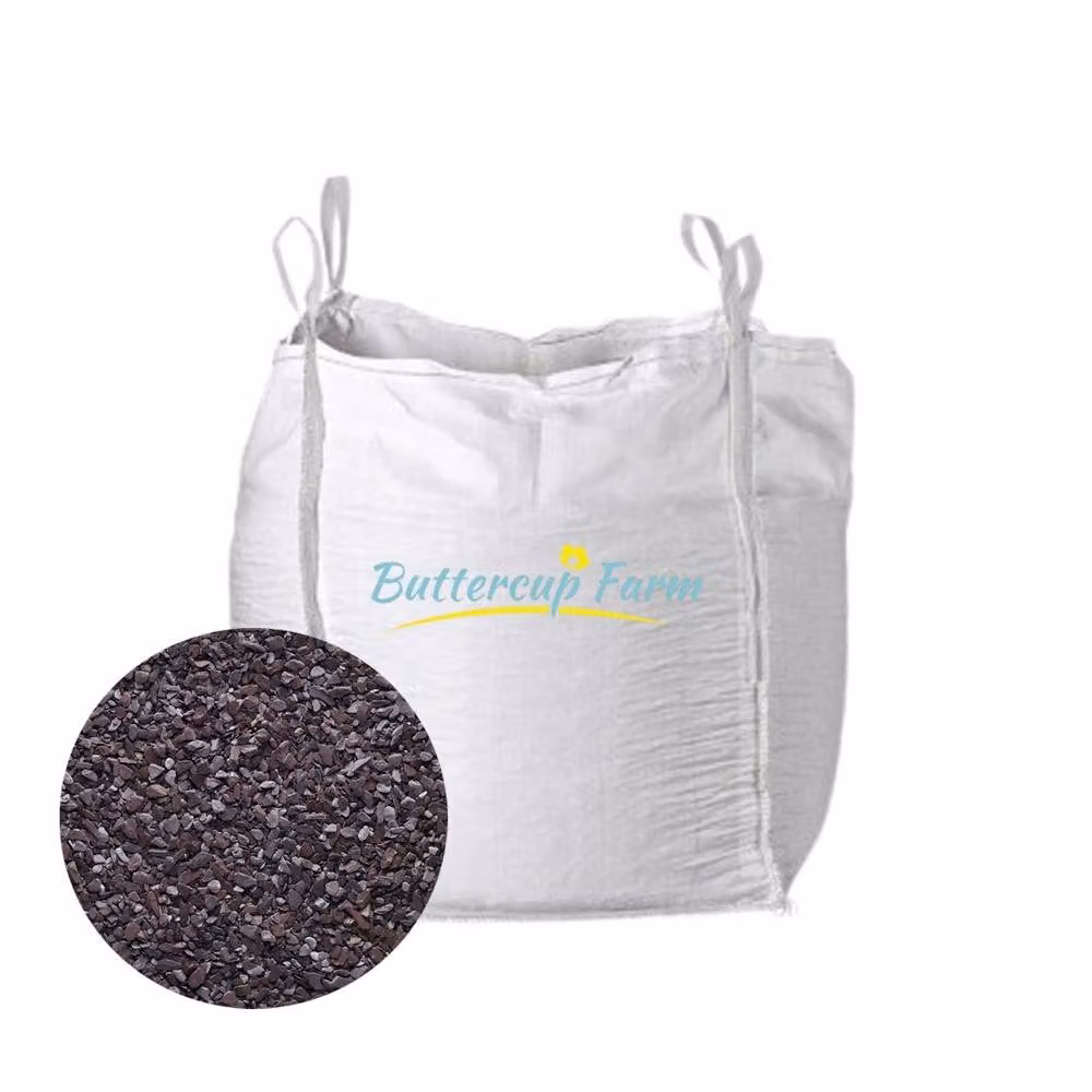 Buttercup Farm 20mm Plum Slate Chippings, Purple and Multicolour Ornamental Garden Gravel, 850 kg – 2