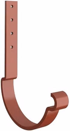 Lindab Steel Gutter Rafter Angle Bracket, 150mm, Tile Red