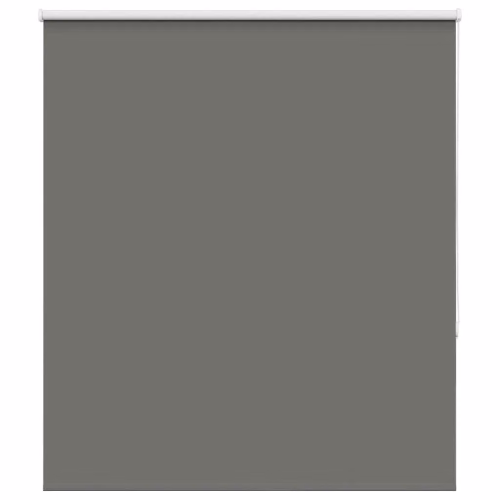 Berkfield Home Grey Blackout Roller Blind, Thermal Insulating Polyester, W: 125 cm, H: 150 cm – 2