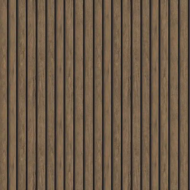 Holden Décor Wood Slats Wallpaper in Brown Walnut – 1