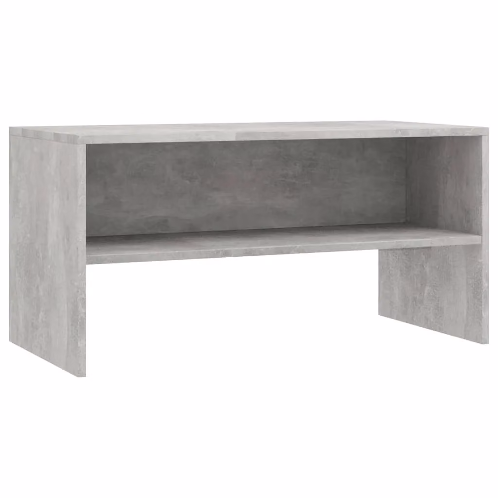 Berkfield Home TV Cabinet in Concrete Grey, W/D/H: 80 x 40 x 40 cm – 2