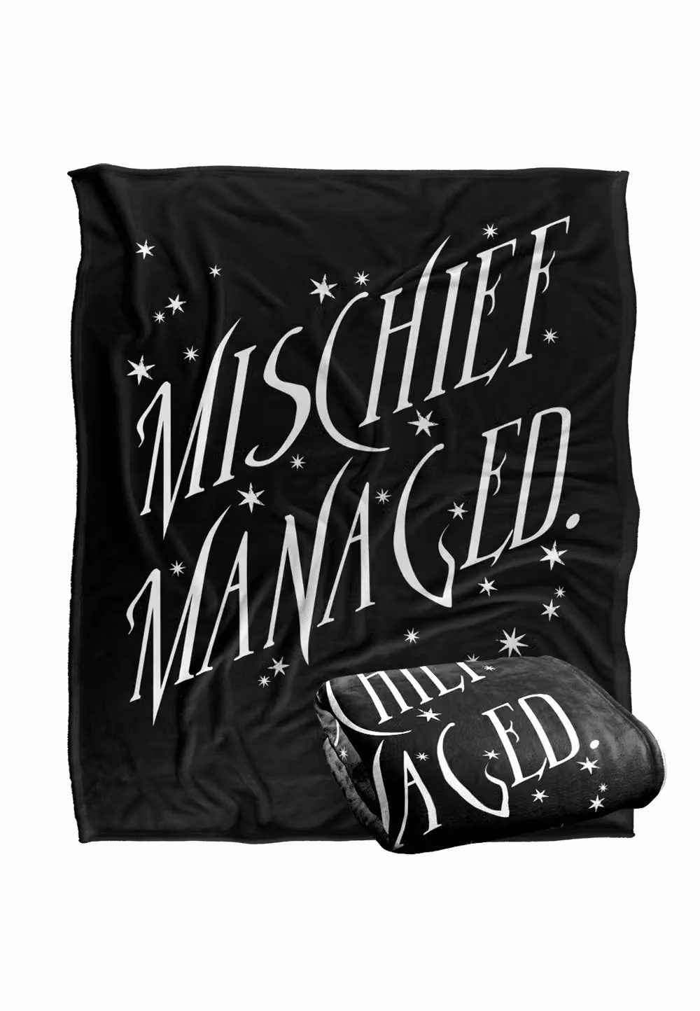 LOGOVISION Harry Potter Mischief Managed 4 Super Soft Fleece Throw Blanket, White and Multicolour, W/D/H: 152 x 127 x 1 cm – 2
