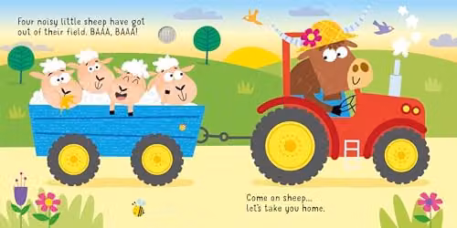 Usborne Let's Go on a Tractor (Let's Go Sounds) Multicolour Sound Book – 2