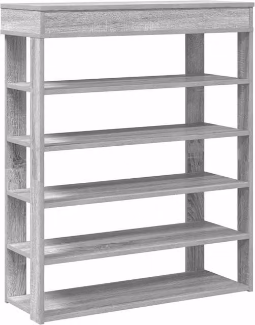 Berkfield Home Grey Sonoma Shoe Rack, W/D/H: 80 x 30 x 98 cm – 1
