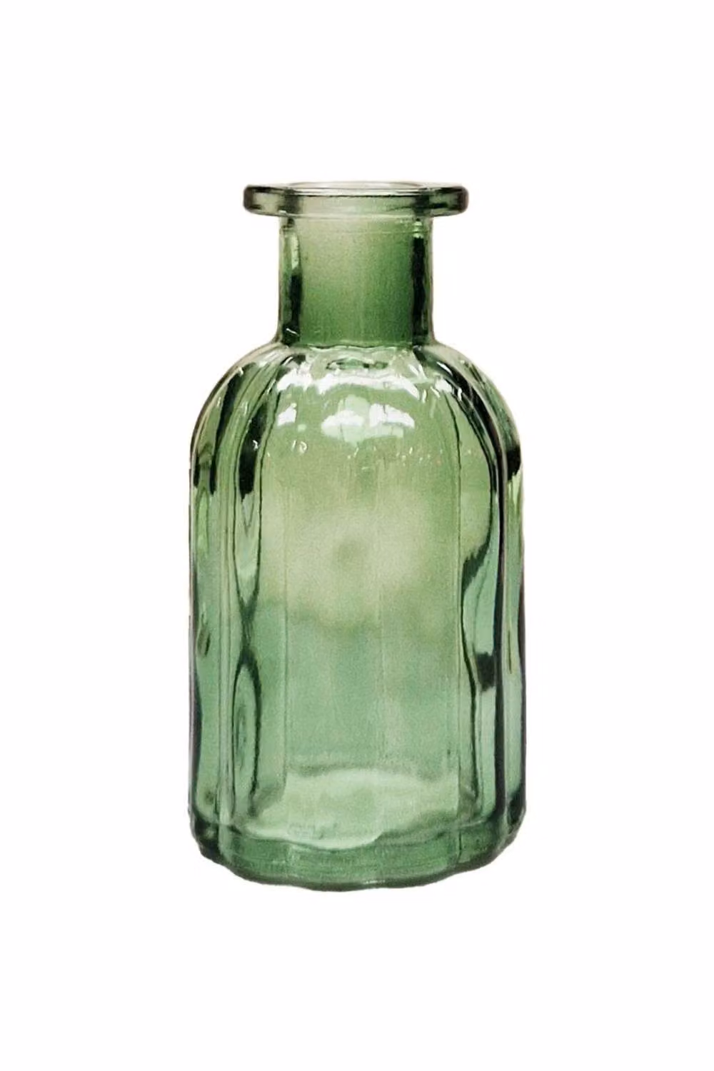 KDMD Green Flora Glass Vase Set, 6 Pack, Height: 13.7 cm – 2