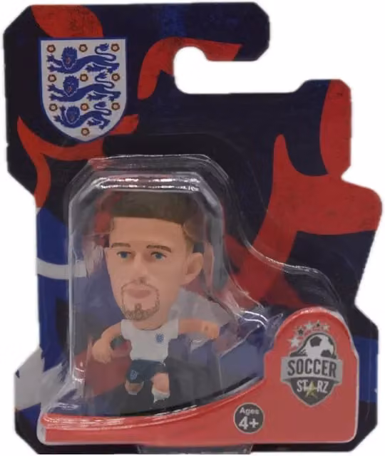 SoccerStarz England Kieran Trippier 2024 Version Mini Figure, White/Multicolour, Height: 5 cm