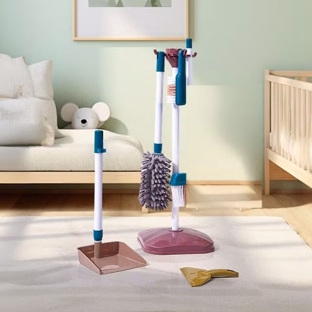 Komore Multicoloured Household Cleaning Kit Toy