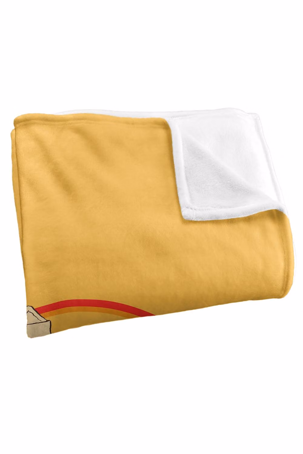 Steven Rhodes Eat Your Worries Super Soft Fleece Throw Blanket, Multicolour, W/D/H: 152 x 127 cm – 2