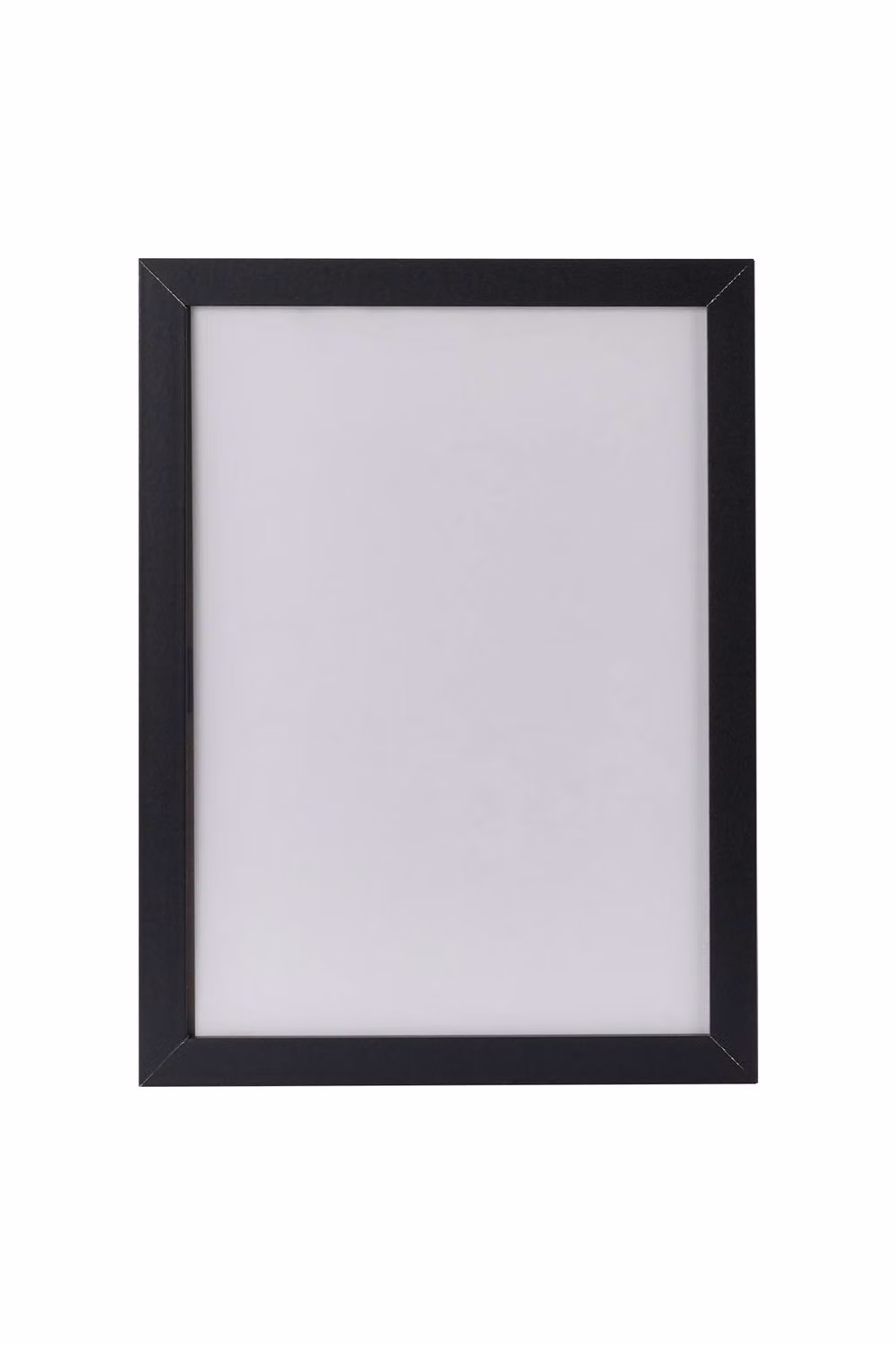Living and Home Minimalist Single Rectangular Magnetic Wall Picture Photo Frame in Black – 3