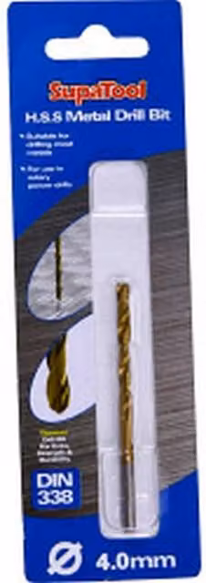 SupaTool Gold HSS Twist Drill Bit