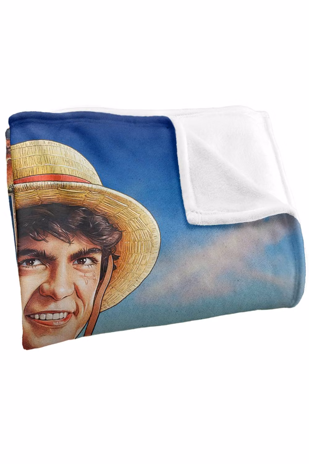 Netflix One Piece Luffy Fist Pump Silky Touch Soft Fleece Throw Blanket, Multicolour, W/D/H: 152 x 127 cm – 3