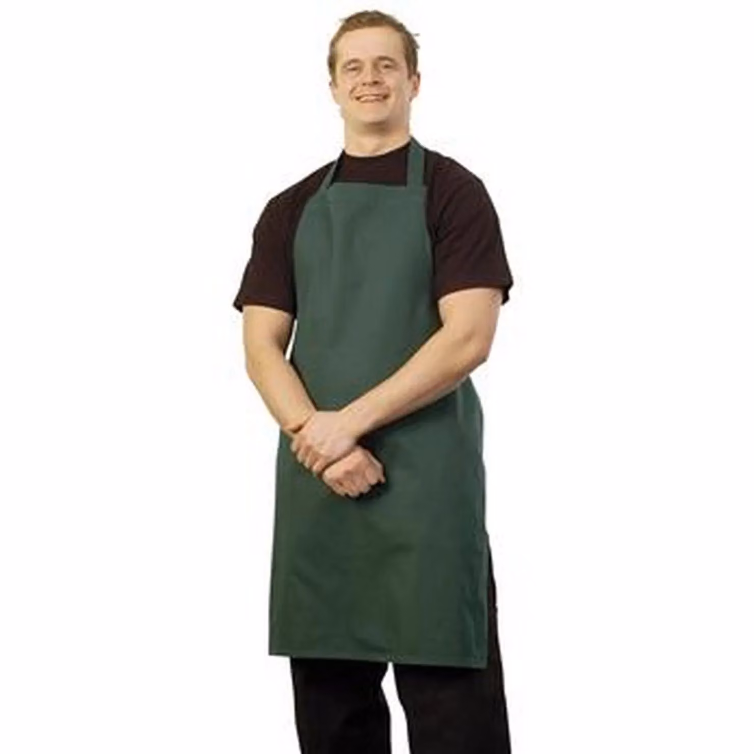 BonChef Cotton Full Length Professional Apron in Green – 2