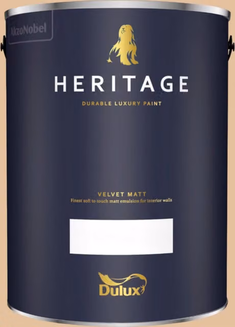 Dulux Trade Heritage Matt Paint in Buff, 5 l