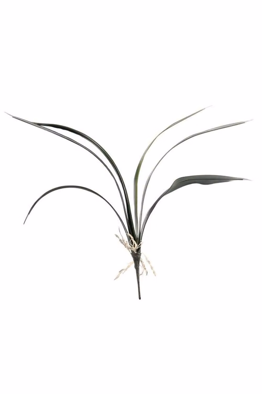 KDMD Green Cymbidium Leaf Artificial Plant, 2 Pack of 6 Leaves – 2
