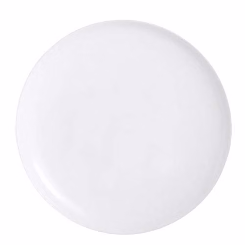 Luminarc Friends Time White Porcelain Pizza Serving Platter, Diameter: 32 cm