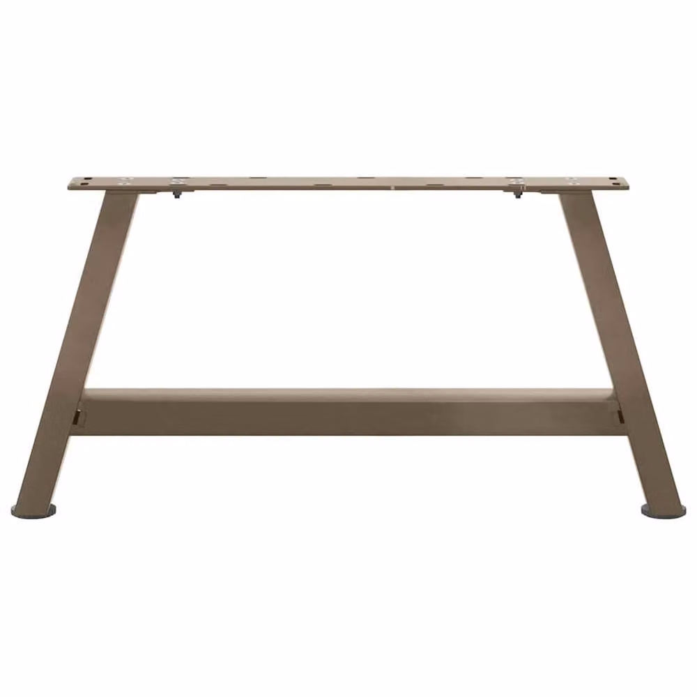 Berkfield Home A-Shaped Steel Coffee Table Legs, 2 Pieces, Black, H: 70 cm, W: 30.5 cm – 3