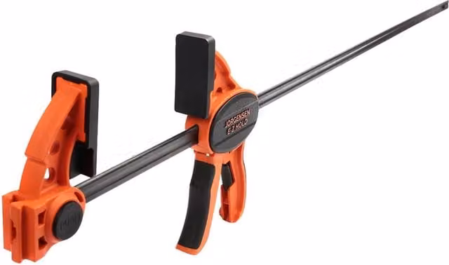 Pony Jorgensen Medium-duty E-z Hold Adjustable Clamp in Orange and Multicolour