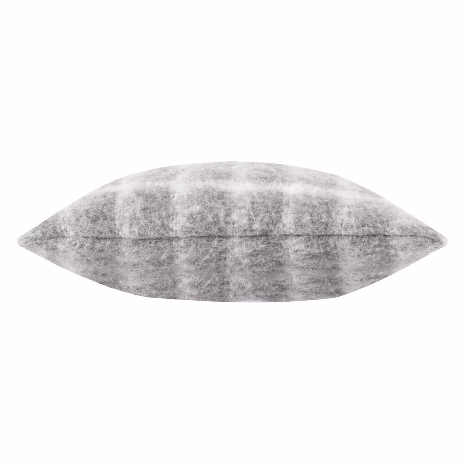 Yard Yarrow Checked Faux-Mohair Square Cushion in Grey, W/D/H: 45 x 45 x 45 cm – 3