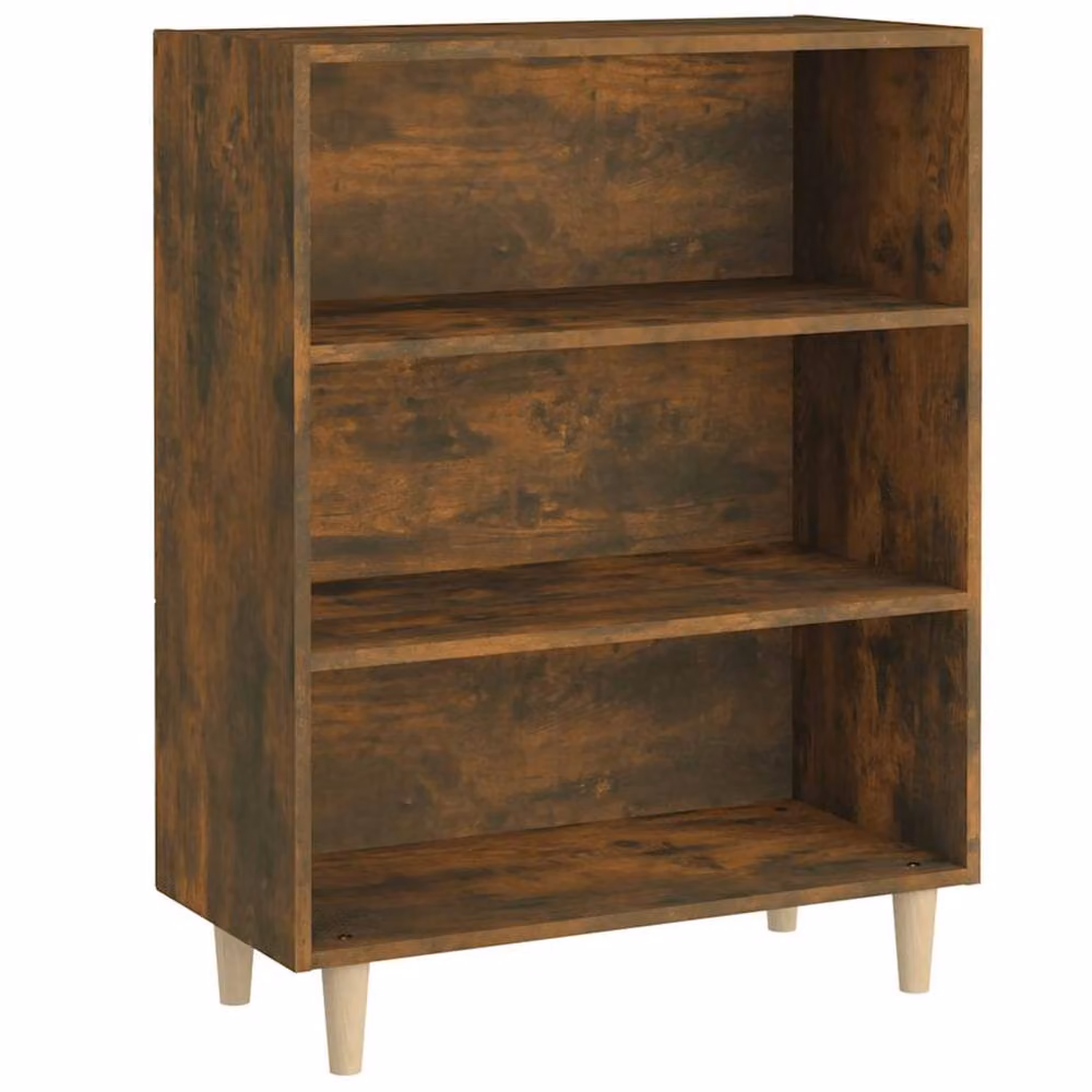 Berkfield Home Smoked Oak Sideboard in Brown, W/D/H: 69.5 x 32.5 x 90 cm – 3