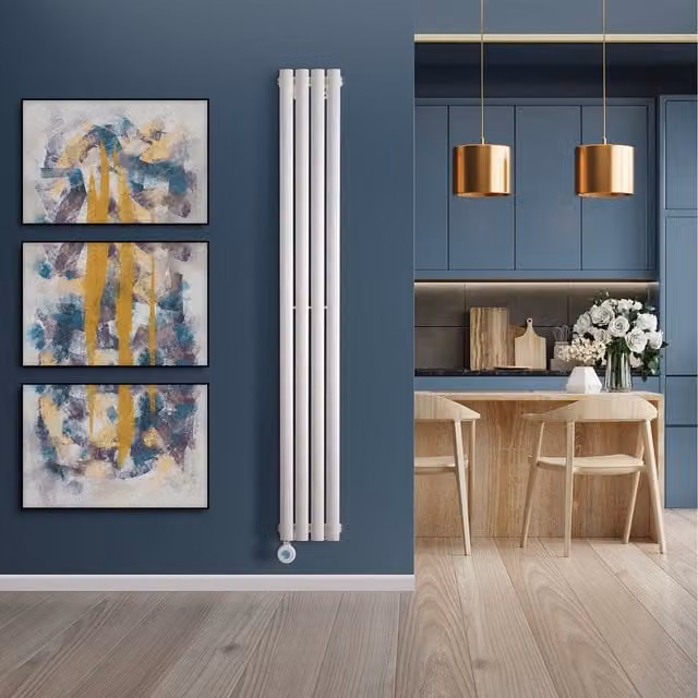 Eden Teppra 1200W Electric Vertical Radiator with WiFi Control in White