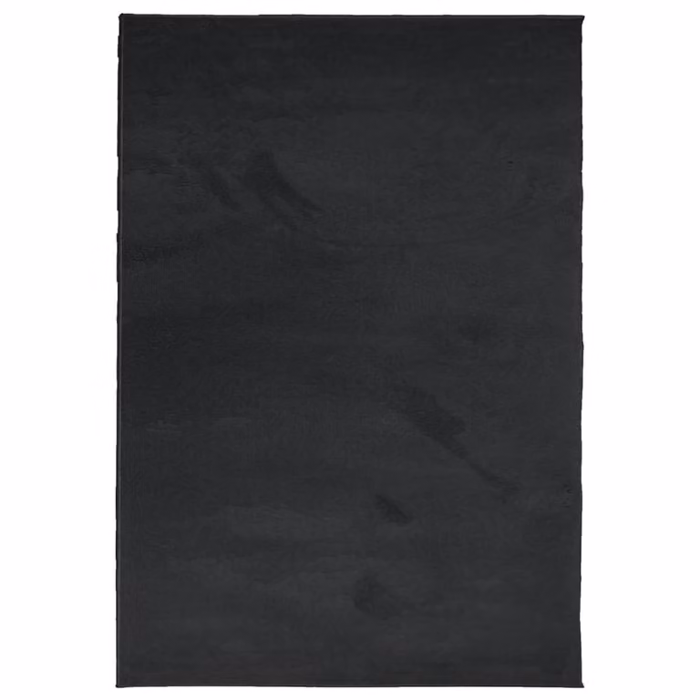 Berkfield Home OVIEDO Short Pile Rug, Black, W: 160 cm, D: 230 cm