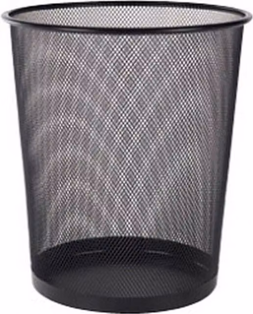 SupaHome Mesh Paper Bin in Black