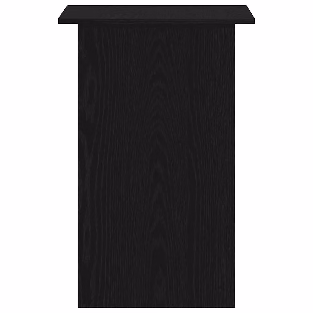 Berkfield Modern Computer Desk in Black Oak, W/D/H: 90 x 50 x 74 cm – 3