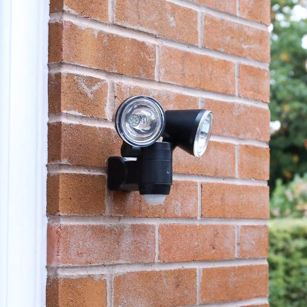 SPETLEK Adjustable Motion Sensor Wall Flood Light Pack of 2, Black – 4