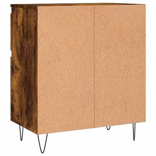 vidaXL Industrial Sideboard in Brown Smoked Oak, W/D/H: 60 x 35 x 70 cm – 5