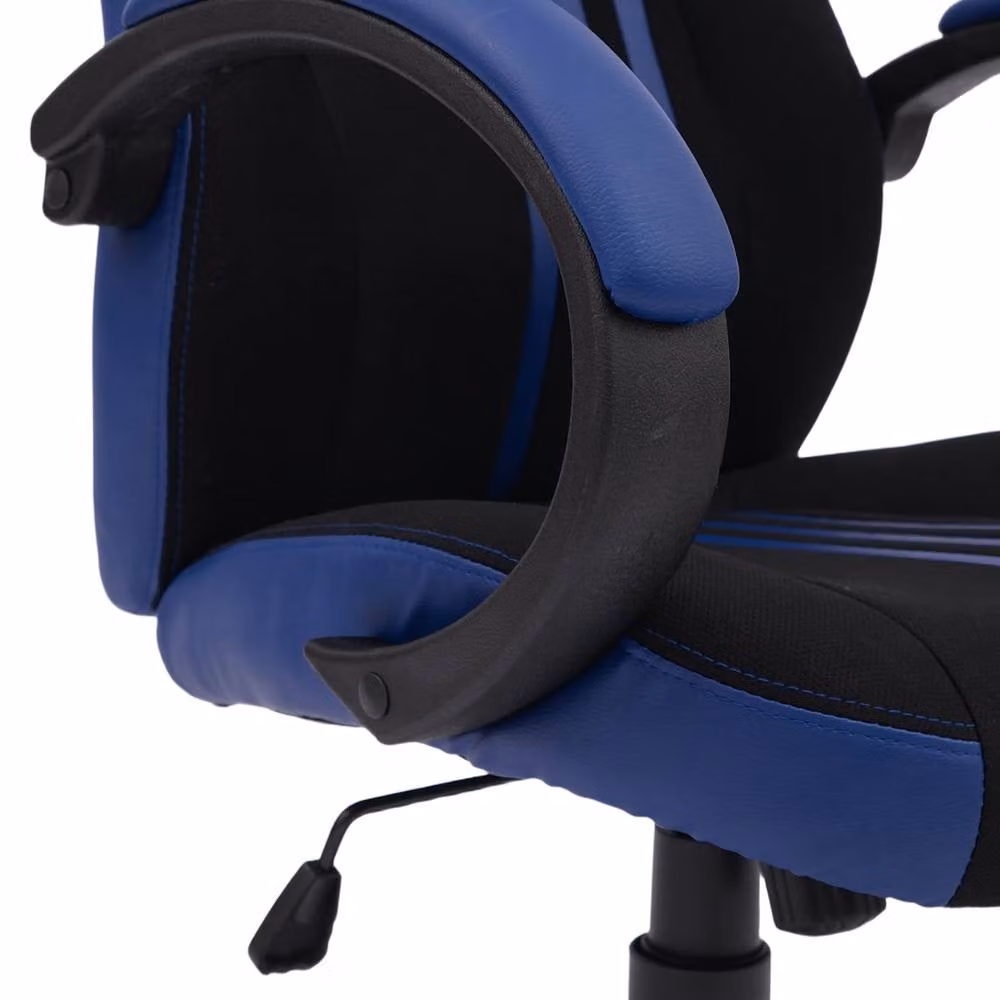 RayGar RG-EDGE Gaming Office Chair with High Back, Armrests and 360 Degree Swivel in Blue and Black – 5